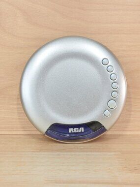 RCA RP2600 Personal CD Player Silver Blue Tested Working V